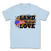 Dusty Blue Land that we love 4th of July Classic Tee - Neo Western