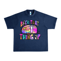 Navy back that thing up Urban Heavy Tee - Zillion Design Studio
