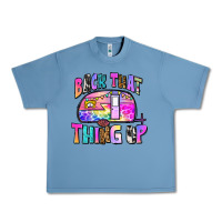 Pebble Blue back that thing up Urban Heavy Tee - Zillion Design Studio