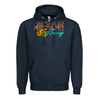 Navy american honey Zipper Hoodie - RacoonDesign