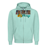 Seafoam american honey Zipper Hoodie - RacoonDesign