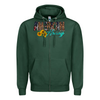 Sports Green american honey Zipper Hoodie - RacoonDesign