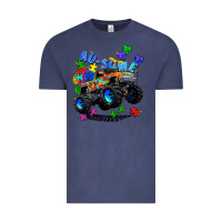 Vintage Denim monster truck au some Vintage Tee - Zillion Design Studio