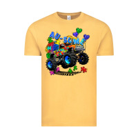 Vintage Mustard monster truck au some Vintage Tee - Zillion Design Studio