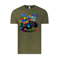 Vintage Olive monster truck au some Vintage Tee - Zillion Design Studio