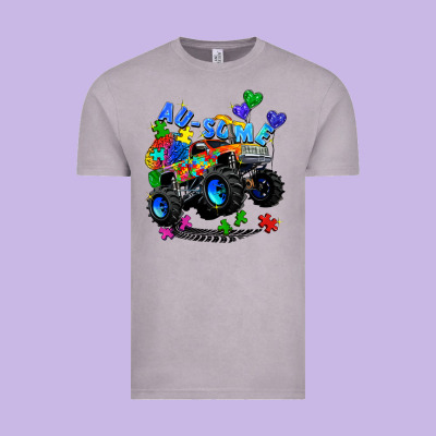 Monster Truck Au Some Vintage Tee Designed By Zillion Design Studio