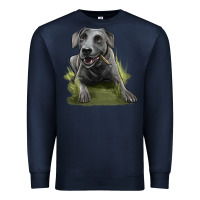 Navy Texas Blue Lacy Dog Premium Sweatshirt - LillyAllenDesigns