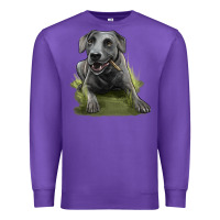 Purple Texas Blue Lacy Dog Premium Sweatshirt - LillyAllenDesigns