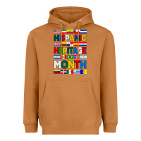 Meerkat hispanic haritage month flags Heavyweight Hoodie - BundleAndBundleShop
