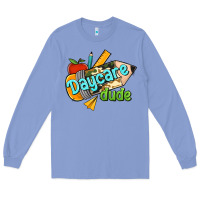Colony Blue daycare dude Long Sleeve Tee - RanaPortraitStore