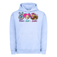 Pigment Grape Ice Peace Love Easter Urban Hoodie - BundleAndBundleShop
