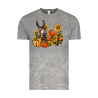 Cloud Rock donkey sunflower and pumpkin farm Vintage Tee - BarkalooDesign
