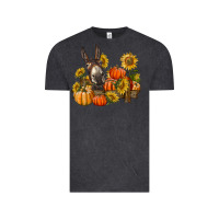Vintage Black donkey sunflower and pumpkin farm Vintage Tee - BarkalooDesign