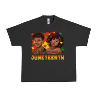Pigment Black juneteenth with afro black kids Urban Heavy Tee - texasbilliewilder