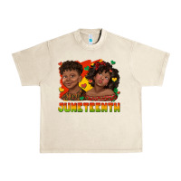 Sandshell juneteenth with afro black kids Urban Heavy Tee - texasbilliewilder