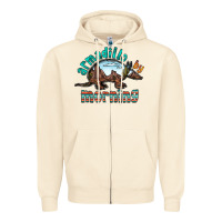 Sandshell armadillo by morning Zipper Hoodie - RacoonDesign