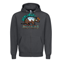 Smoke armadillo by morning Zipper Hoodie - RacoonDesign