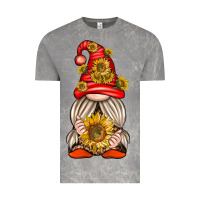 Cloud Rock western gnome with sunflowers Vintage Tee - texasbilliewilder