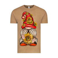 Vintage Camel western gnome with sunflowers Vintage Tee - texasbilliewilder
