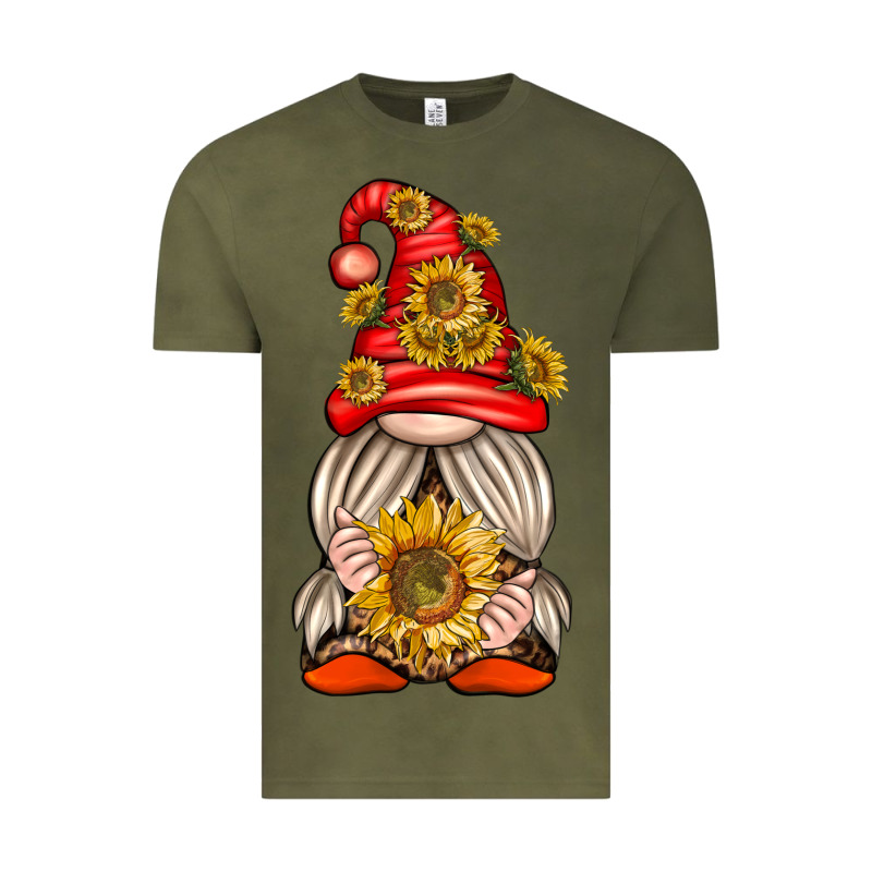 Western Gnome With Sunflowers Vintage Tee by texasbilliewilder | Teevron
