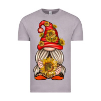 Vintage Zinc western gnome with sunflowers Vintage Tee - texasbilliewilder