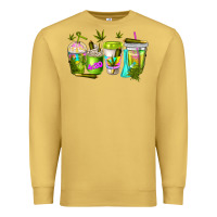 Antique Gold coffee cups Premium Sweatshirt - NancyCooperArtShop