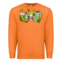Carrot coffee cups Premium Sweatshirt - NancyCooperArtShop