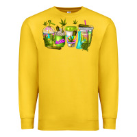 Lemon coffee cups Premium Sweatshirt - NancyCooperArtShop