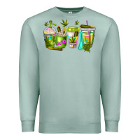 Seafoam coffee cups Premium Sweatshirt - NancyCooperArtShop