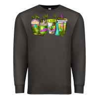 Smoke coffee cups Premium Sweatshirt - NancyCooperArtShop