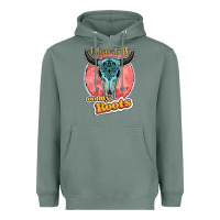 Sage blame it all on my roots bull skull black Heavyweight Hoodie - JahusDesignShop