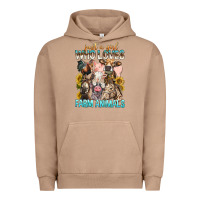 Pigment Burro Just A Girl Who Loves Farm Animals Urban Hoodie - BundleAndBundleShop