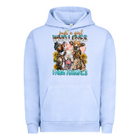Just A Girl Who Loves Farm Animals Urban Hoodie | Teevron