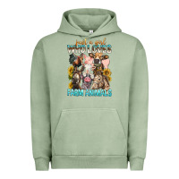 Pigment Oil Green Just A Girl Who Loves Farm Animals Urban Hoodie - BundleAndBundleShop