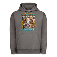 Pigment Tornado Just A Girl Who Loves Farm Animals Urban Hoodie - BundleAndBundleShop