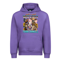 Tulip Just A Girl Who Loves Farm Animals Urban Hoodie - BundleAndBundleShop