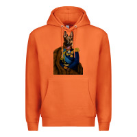 Carrot Pet Portraits, Custom Pet Portraits, Renaissance Pet Portraits, Custom Premium Hoodie - RanaPortraitStore