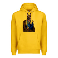 Lemon Pet Portraits, Custom Pet Portraits, Renaissance Pet Portraits, Custom Premium Hoodie - RanaPortraitStore