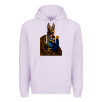 Lilac Pet Portraits, Custom Pet Portraits, Renaissance Pet Portraits, Custom Premium Hoodie - RanaPortraitStore