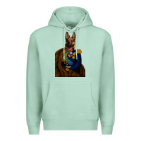 Pet Portraits, Custom Pet Portraits, Renaissance Pet Portraits, Custom Premium Hoodie | Teevron