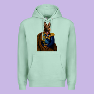 Pet Portraits, Custom Pet Portraits, Renaissance Pet Portraits, Custom Premium Hoodie Designed By Ranaportraitstore