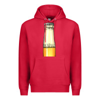 Cardinal yellow beer bottle Premium Hoodie - AdoDesignShop