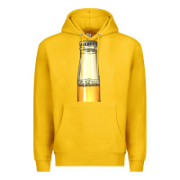 Lemon yellow beer bottle Premium Hoodie - AdoDesignShop