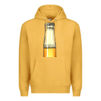 Mustard yellow beer bottle Premium Hoodie - AdoDesignShop