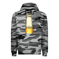 Slate Camo yellow beer bottle Premium Hoodie - AdoDesignShop