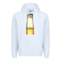 White yellow beer bottle Premium Hoodie - AdoDesignShop