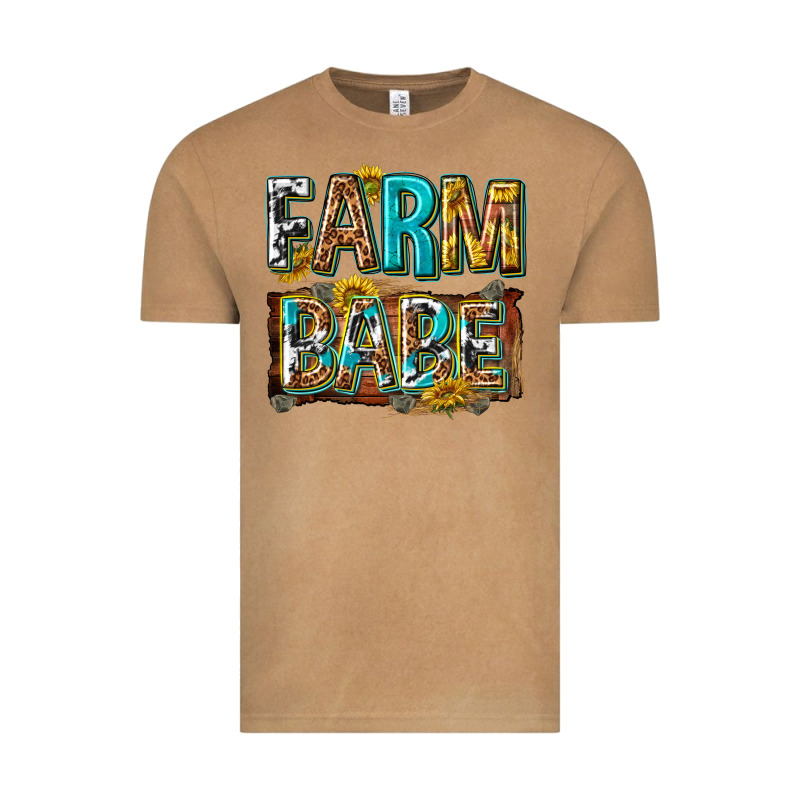 Western Farm Babe Vintage Tee by texasbilliewilder | Teevron