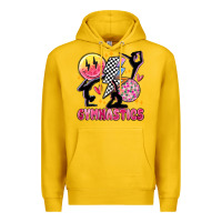 Lemon retro gymnastics Premium Hoodie - MaliasSmallBusiness