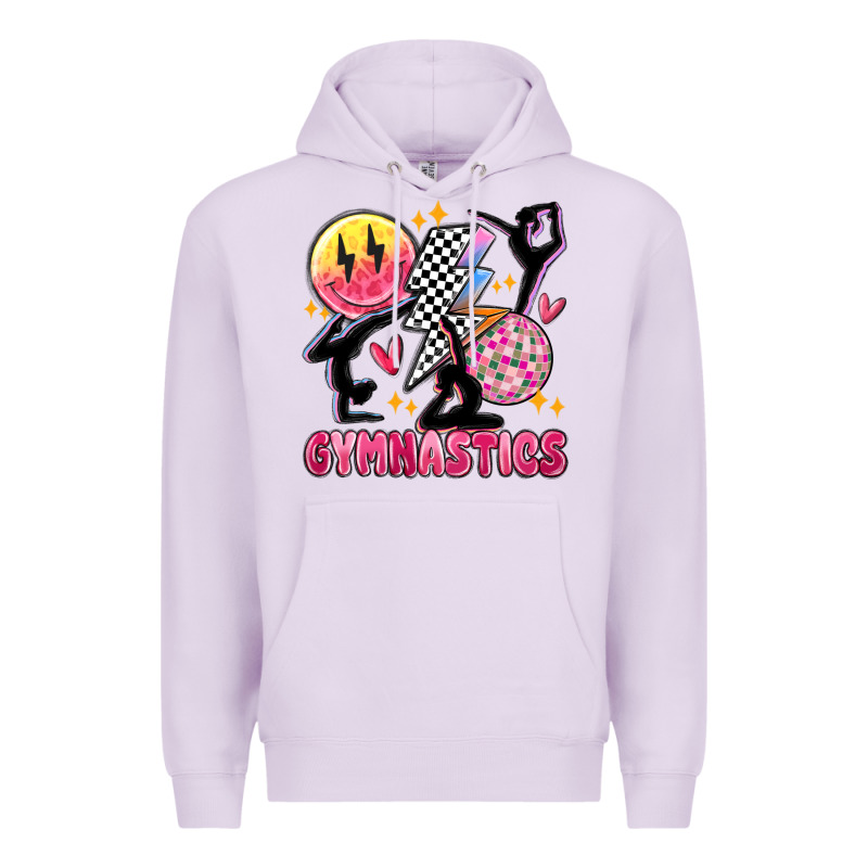 Retro Gymnastics Premium Hoodie by MaliasSmallBusiness | Teevron