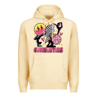 Pina Colada retro gymnastics Premium Hoodie - MaliasSmallBusiness
